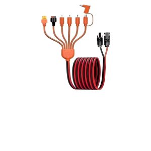 Multi-Functional UL Solar Charging Cable with DC Connectors for Power Stations
