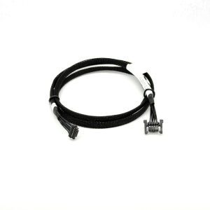 OEM MCIO X8 to MCIO X8 PCIe Gen5.0 NVMe High Speed Cable Assembly for Telecommunications System