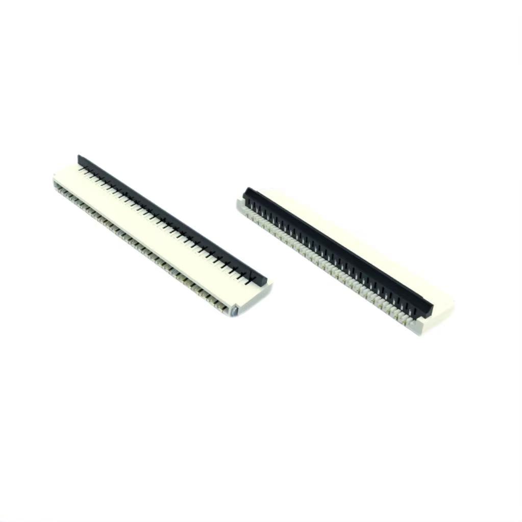 Professional 0.3mm 0.012inch pitch FPC connector with flip-lock for for car HUD systems