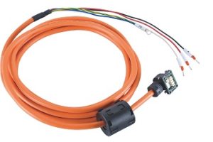 UL Custom Orange High Voltage Industrial Automation Power Cable Assembly