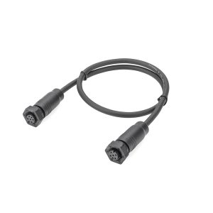 Custom M12 6-Pin Circular Waterproof Connector to Connector Signal Cable Assembly