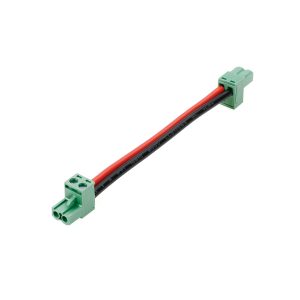 High Current 2 Pin Pluggable Terminal Block Power Cable Assembly