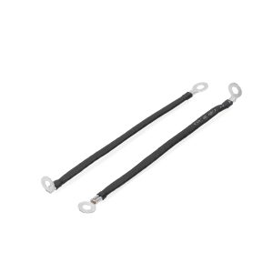 Industrial Grounding Wire Jumper Cable with Precision Crimped Ring Terminals