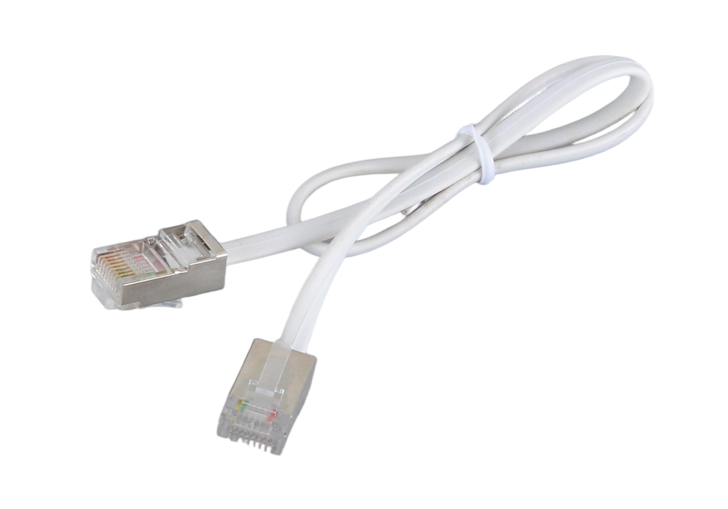 Shielded RJ45 Cat6 Flat Ethernet Cable for Network Data Routing
