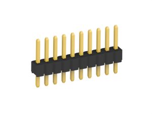 1.50mm Pitch Straight Male Pin Header Connector for Micro Drone Flight Controllers & Miniature Medical Sensor Modules