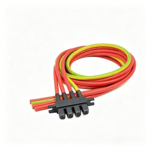 High-Current Power Wire Harness with Silicone Cables for ESS, EV Charging, and Industrial Power Distribution