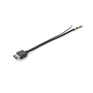 Internal Chassis USB Type-A Female to 4-Pin Housing Header Jumper Wire with Dedicated Ring Terminal Ground Cable for Electronics Cabinet Protection