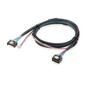 High-Speed Industrial Shielded Data Cable Assembly with Expandable Braited Sleeving for EMI/RFI Protection