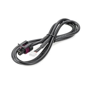 Custom Automotive Waterproof Sensor Wire Harness with Purple Silicone Environmental Weather Seals