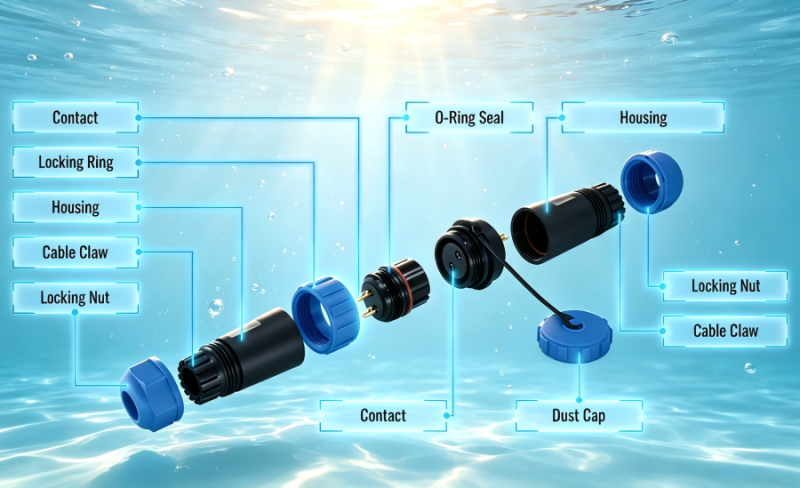 What Is the Ideal O-Ring Compression Ratio for Waterproof Circular Connectors?