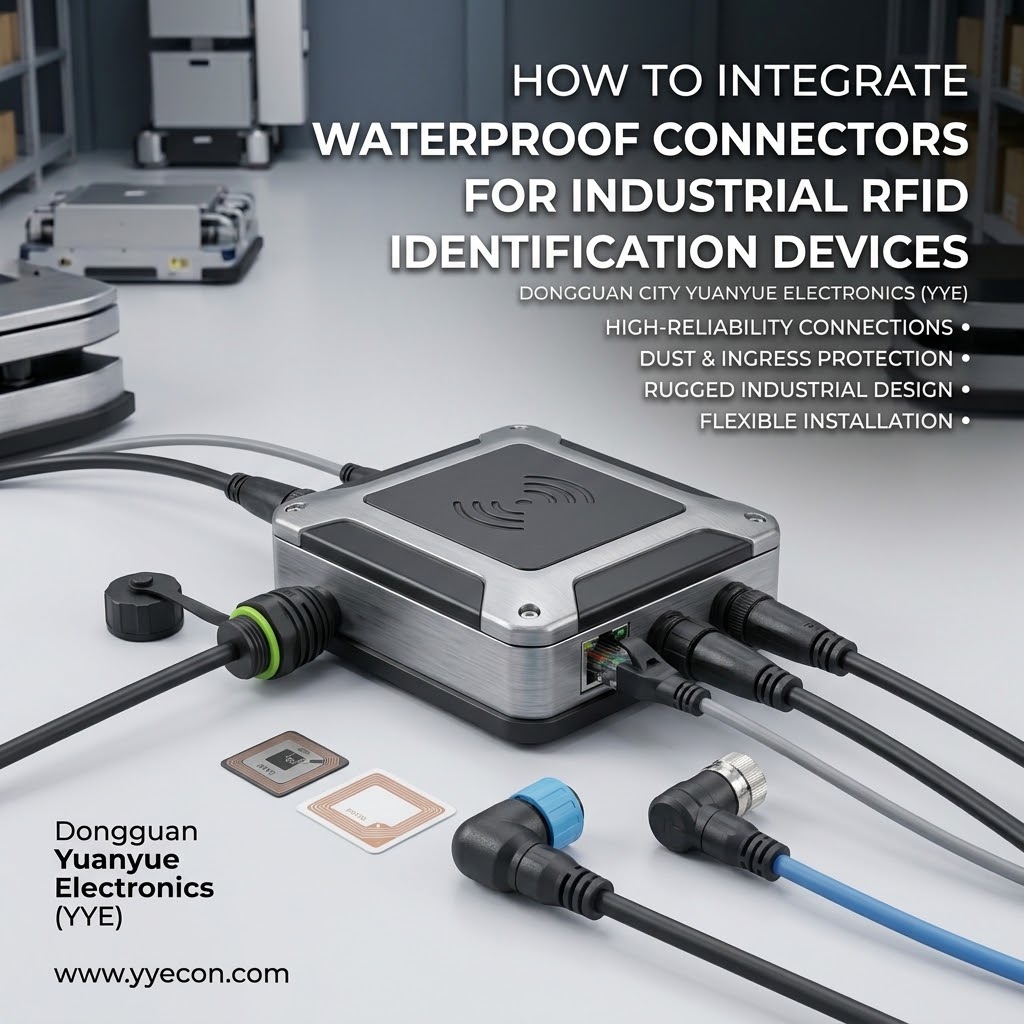 Waterproof Cable Solutions for RFID Readers in Smart Manufacturing and Logistics Automation