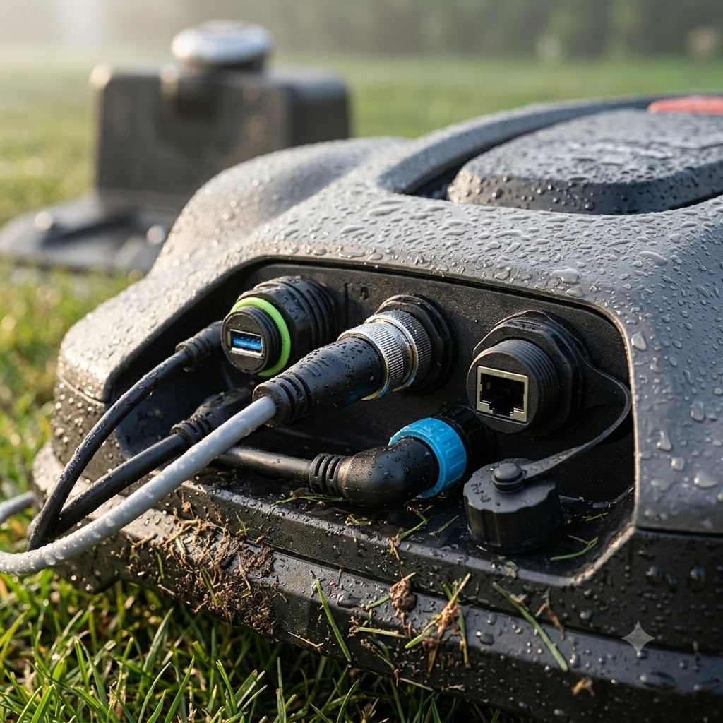 Rugged Interconnects for Smart Yard Tech: Waterproof Harness Design for Robotic Lawn Mowers