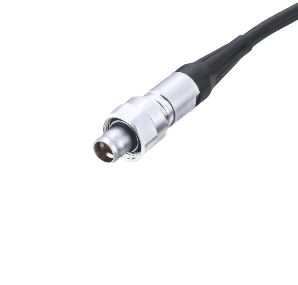 M12 360° Fully Shielded Metal Waterproof Cable Connector for Industrial Vision Systems, Semiconductor Cleanrooms, and High-EMI Automation